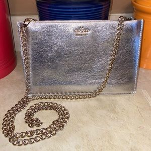 Kate Spade Silver Crossbody ✨